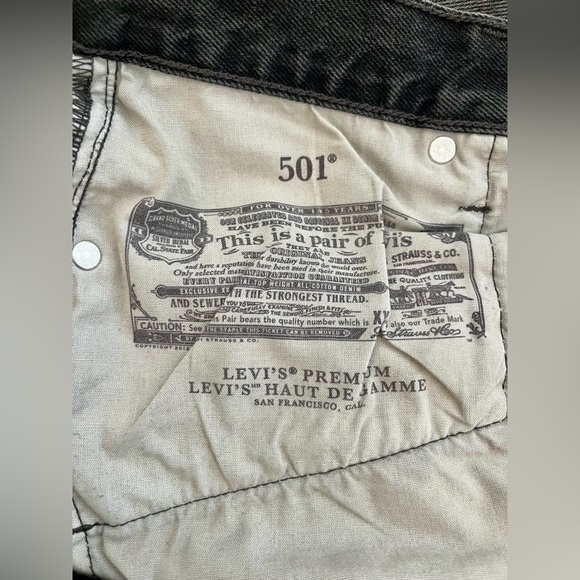 Levi’s 501 90s washed black W27 L30 - Picture 5 of 5